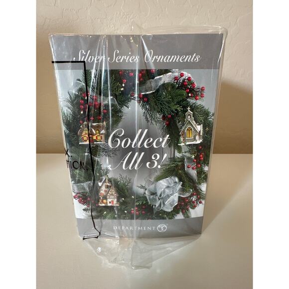 Department 56 Dickins' Village Isle of Wight Chapel 6002255 Christmas Ornament - Picture 6 of 6